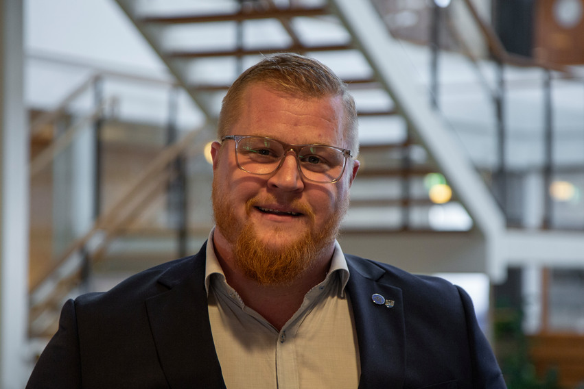 Johannes Nordin (M) förste vice ordförande i kommunstyrelsen samt kommunalråd